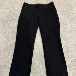 INC International Concepts black, bootcut size 6p like new!